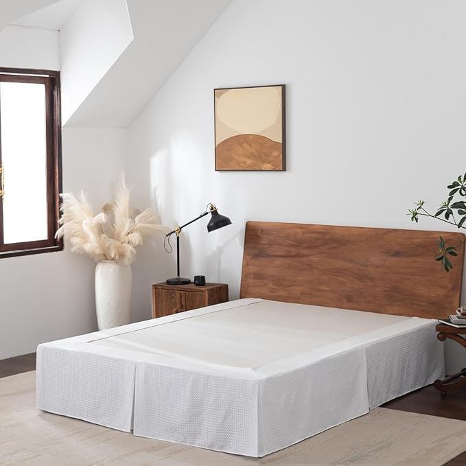 Twin Bed Skirt, Wrap Around Bed Skirt - Image 3
