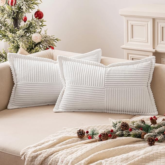 MIULEE Decorative Lumbar Throw Pillow Covers by MIULEE
