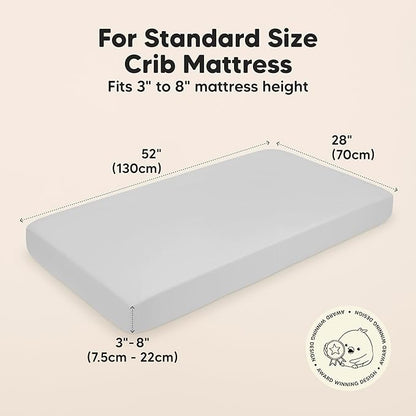 KeaBabies 2-Pack Baby Crib Sheets - Image 3
