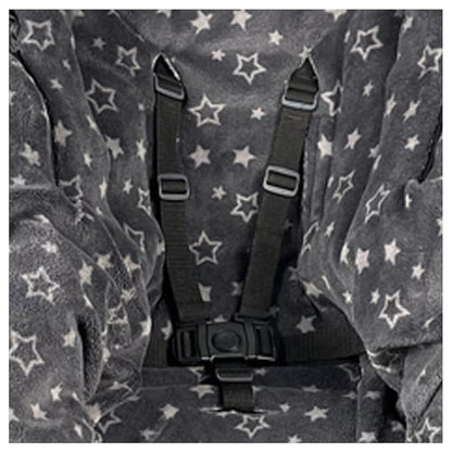 Front Height Adjustable Winter Waterproof Stroller Bunting Bag, Winter Stroller - Image 9