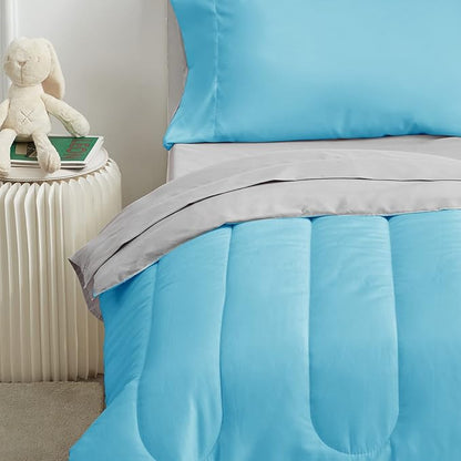 UOZZI BEDDING 4 Pieces Toddler Bedding Set Ultra Soft and Breathable Toddler - Image 3