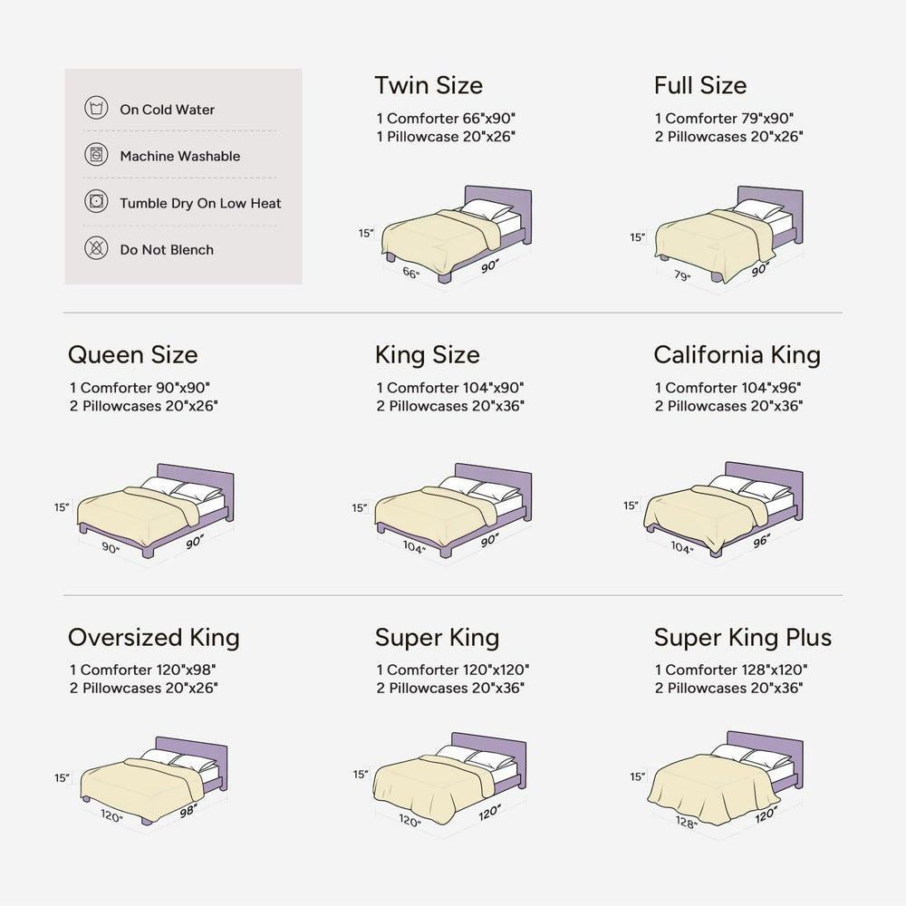 Andency Comforter Oversized King Emerald Green, 3 Pieces Boho Bedding