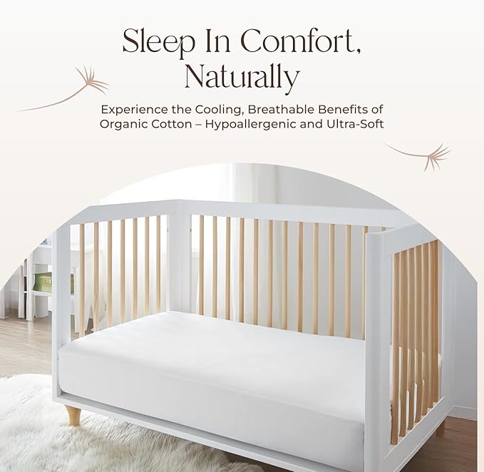 Organic Crib Mattress Protector - Image 9