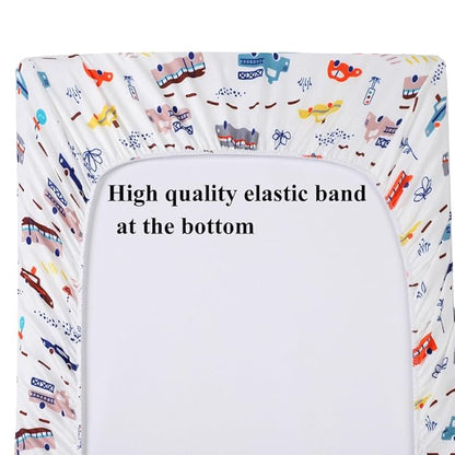 Changing Pad Cover Set 3 Pack Jersey Knit Ultra Soft - Image 5