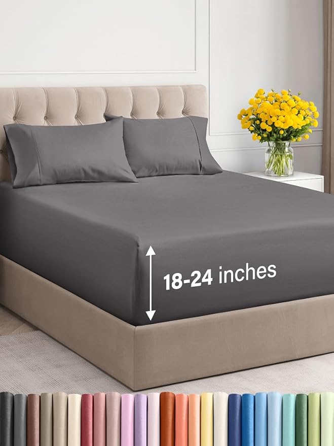 Extra Deep Twin Sheet Set by CGKUnlimited