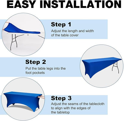 Trlyc 1 Pack 8FT Spandex Table Cloth - Image 5