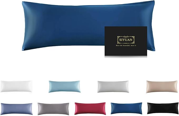Mulberry Silk Pillowcase for Hair and Skin, Cooling Silk Pillow Case by SIYUAN