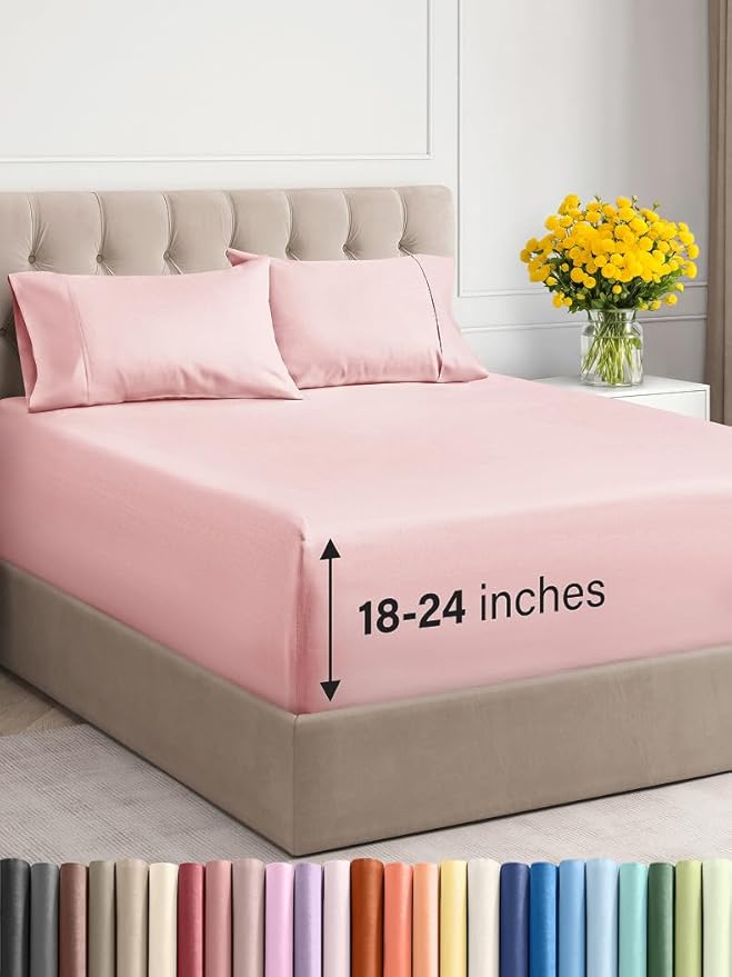 Extra Deep Twin Sheet Set by CGKUnlimited