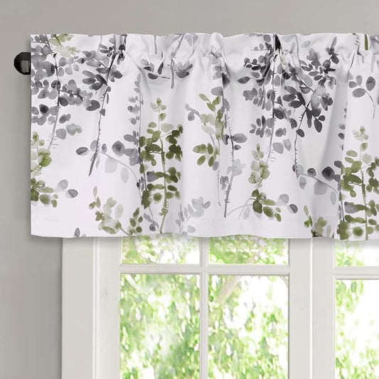 H.VERSAILTEX Valance for Kitchen Windows/Bathroom/Living Room/Bedroom Blackout by HVERSAILTEX