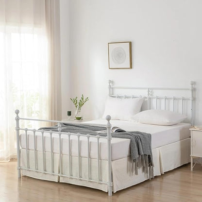 Full Bed Skirt - Bed Skirts 16 Inch Drop - Image 4