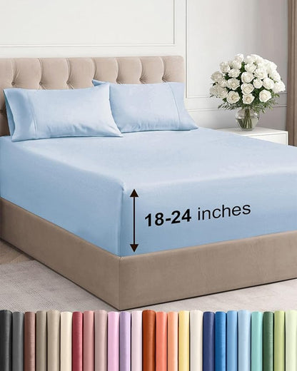 Extra Deep Pocket Cal King Sheets by CGKUnlimited