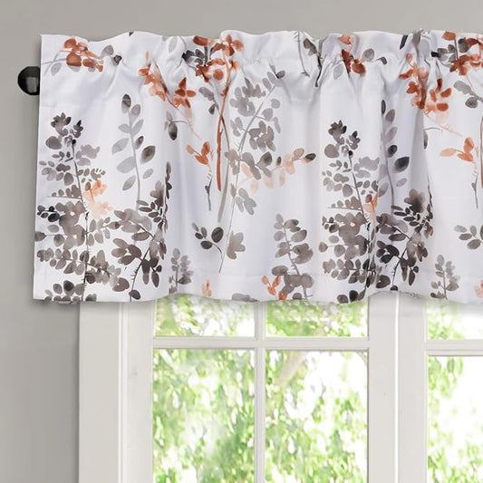 H.VERSAILTEX Valance for Kitchen Windows/Bathroom/Living Room/Bedroom Blackout by HVERSAILTEX