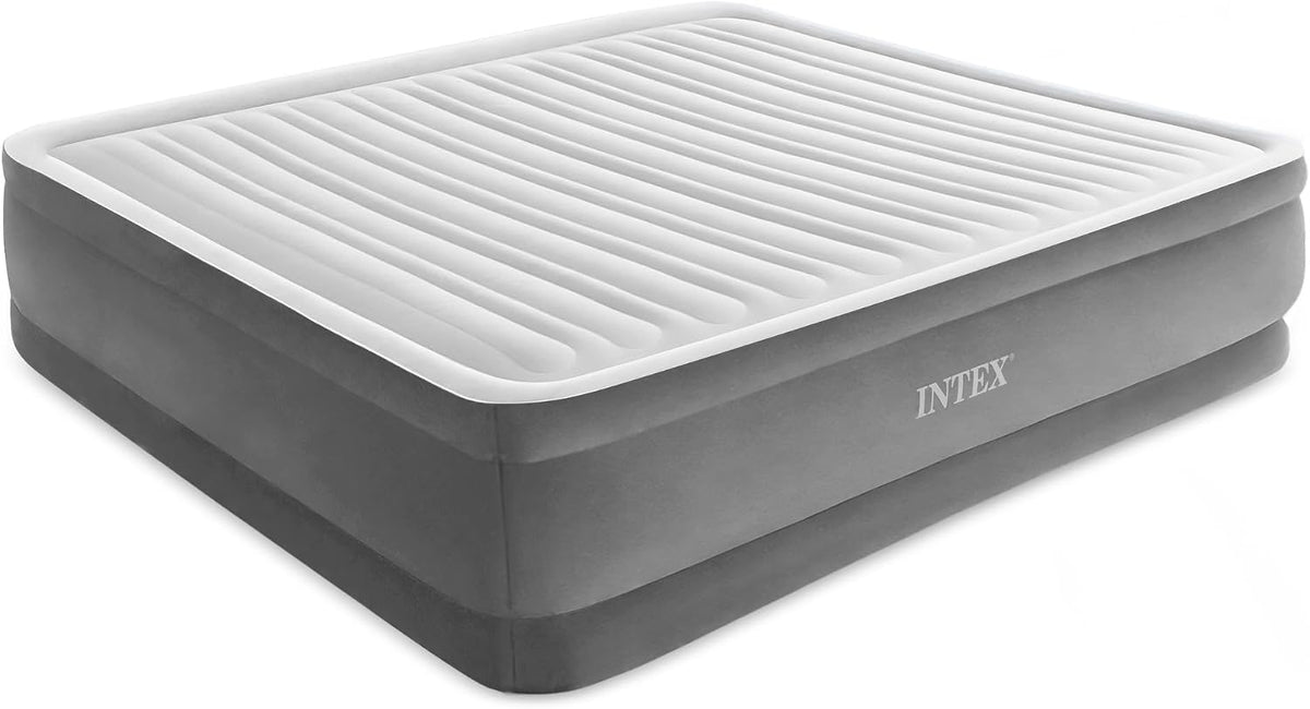 intex dura-beam 18" king size air mattress with, main product view