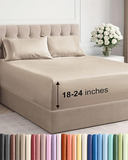 Extra Deep Pocket Cal King Sheets by CGKUnlimited
