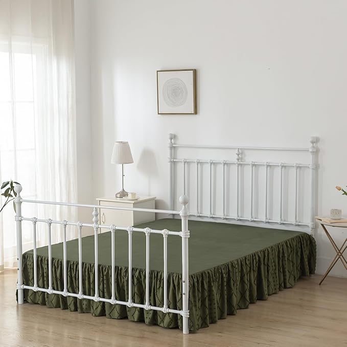 Bed Skirt Full Size Ruffled Bed Skirt - Image 3