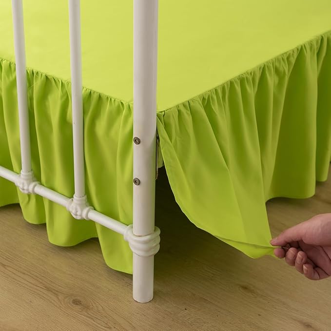 Bed Skirt Full Size Ruffled Bed Skirt - Image 2