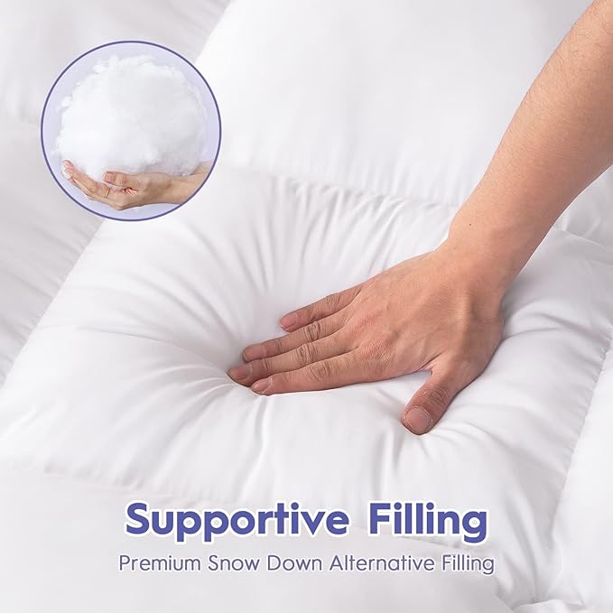 ABENE Queen Size Mattress Topper - Image 6