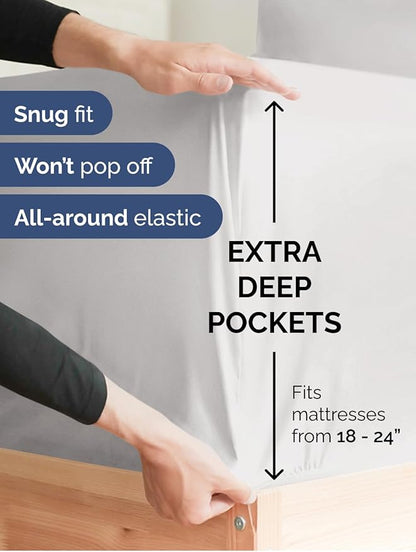 Extra Deep Cal King Sheet Set - Image 3