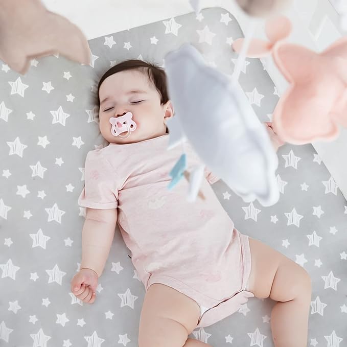 Crib Sheets & Waterproof Crib Mattress Protector - Image 5