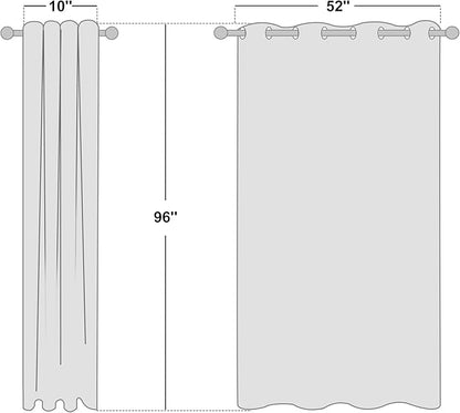 NICETOWN Thick Linen Sheer Curtains - Image 8