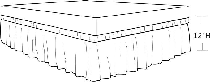 Biscaynebay Wrap Around Bed Skirts - Image 8