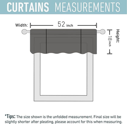 Leeva Tie-up Window Valance Curtain - Image 8
