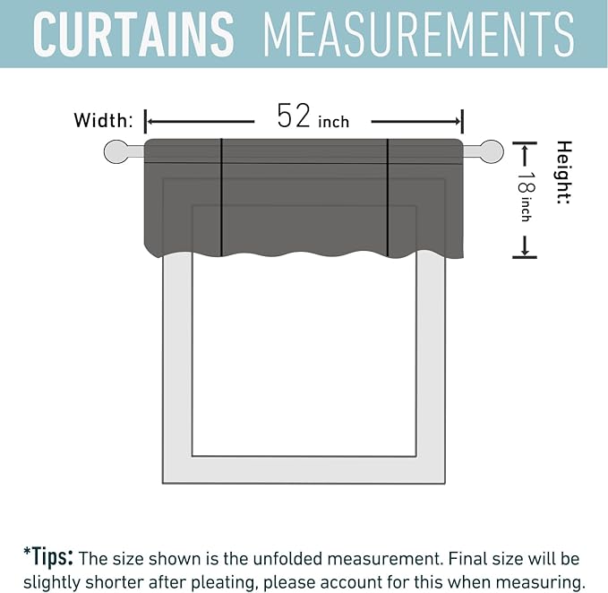 Leeva Tie-up Shade Curtains Valance - Image 8