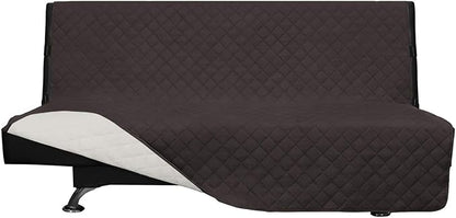 Easy-Going Futon Slipcover Reversible Sofa Cover Armless Couch Cover Water by Easy-Going
