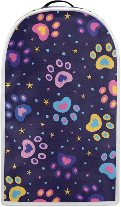 Colorful Paw Print Blender Dust Cover - Image 2