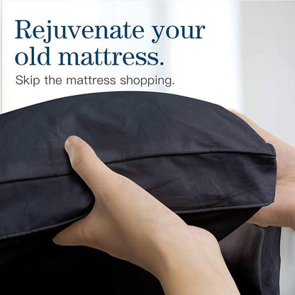 COONP Queen Mattress Topper, Extra Thick Pillowtop, Cooling Plush Mattress Pad - Image 4