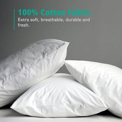 APSMILE 22x22 Down Feather Throw Pillow Inserts 2 Pack - Image 5