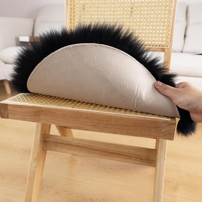 LLB Sheepskin Chair Pad Office Cushion Cover - Image 4