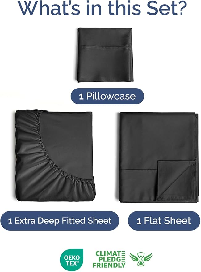 Extra Deep Pocket Twin Sheets - Image 3