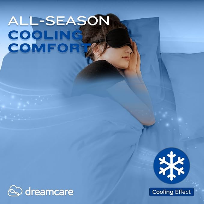 DREAMCARE California King Sheet Sets – 4 pcs Cooling Sheets – up to 21” Deep - Image 7