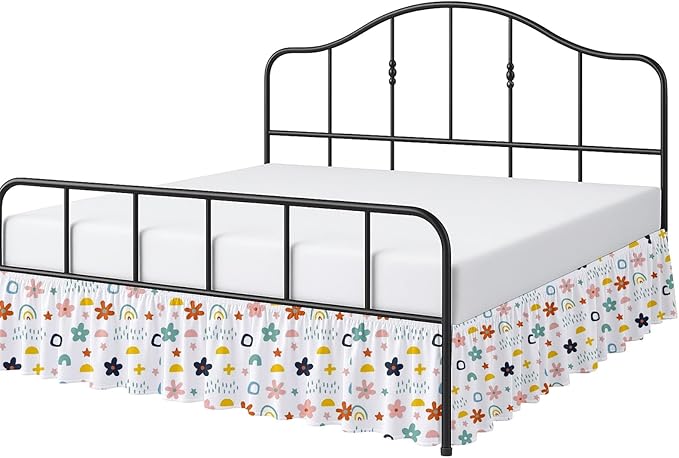 Cottington Lane Ruffled Bed Skirt Twin Size by CottingtonLane