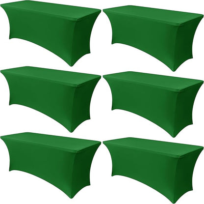 Obstal 6 Pack Stretch Spandex Table Covers by Obstal