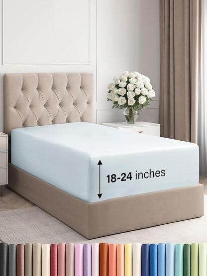 Extra Deep Twin Fitted Sheet by CGKUnlimited