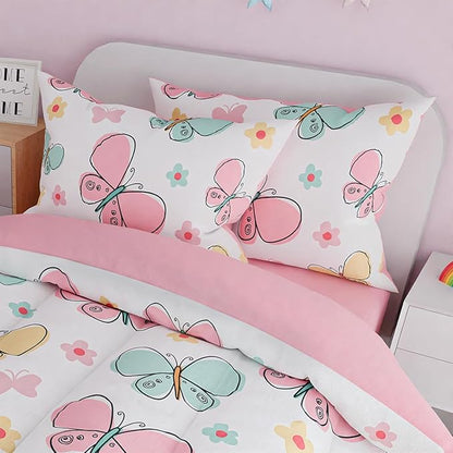 SANDJEST Butterfly Twin Bedding Sets - Image 5