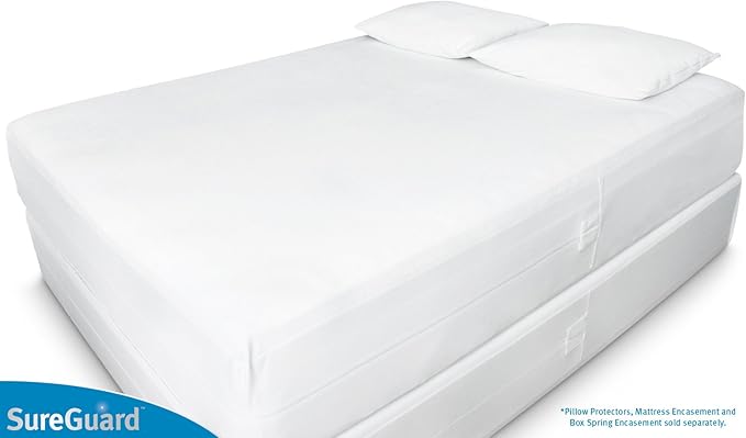 Set of 2 King Size SureGuard Pillow Protectors - Image 5