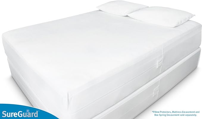 Set of 2 Queen Size SureGuard Pillow Protectors - Image 5