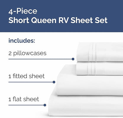 RV Short Queen Sheet Set 60 X 75 - Image 2