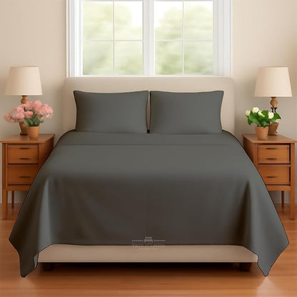 Sleeper Sofa 4 Piece Bed Sheet Set Premium Quality 100% Cotton 500 Thread Count by Yarns+of+Cotton