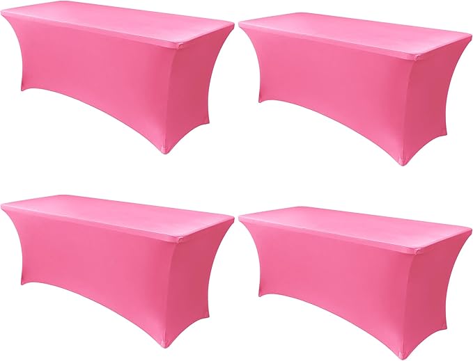 Obstal 6ft Stretch Spandex Table Cover by Obstal