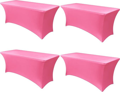 Obstal 6ft Stretch Spandex Table Cover by Obstal