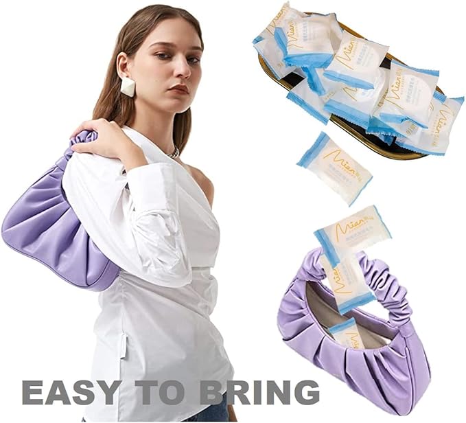 Premium Extra Large and Thick Pure Cotton Disposable Washcloths, Portable - Image 4