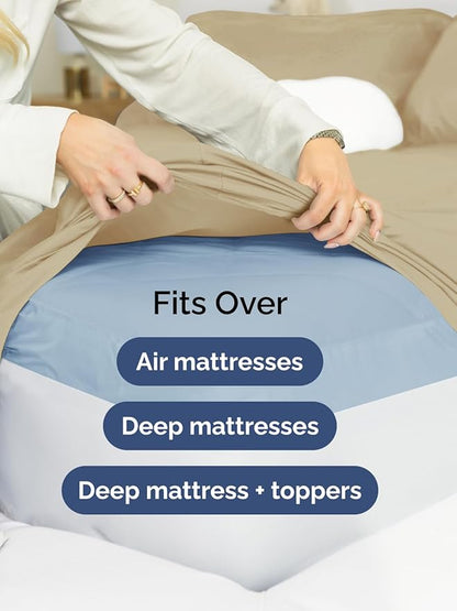 Extra Deep Cal King Fitted Sheet - Image 6