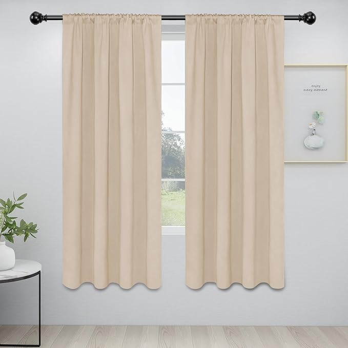 Easy-Going Rod Pocket Blackout Curtains by Easy-Going