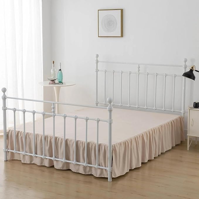 Bed Skirt King Size Ruffled Bed Skirts - Image 2