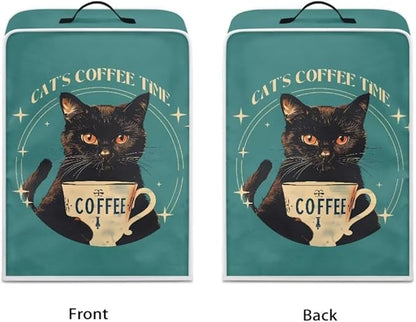Mumeson Cat Coffee Cup Coffee Maker Cover, Stain & Dust Resistant, Home Kitchen - Image 2