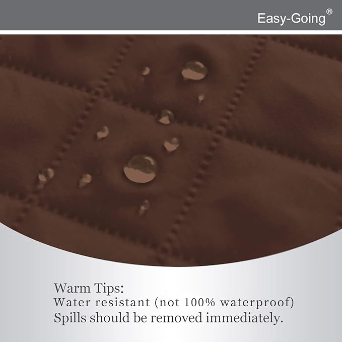 Easy-Going Recliner Chair Slipcover Reversible Sofa Cover Water Resistant Couch - Image 4